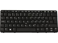 HP - Tastatur - bakbelysning - Norsk - for EliteBook 820 G1 Notebook