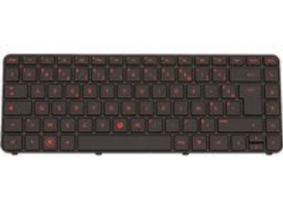 HP 674333-DH1, Tastatur, Nordisk, Bakgrunnsbelyst tastatur, HP