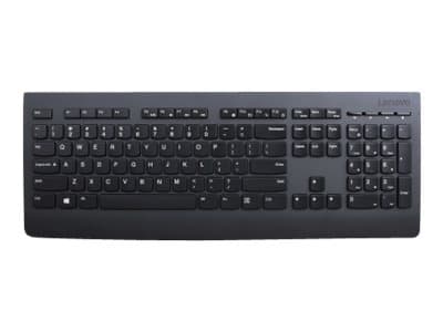 Lenovo Professional - Tangentbord - trådlös - 2.4 GHz - dansk Svart