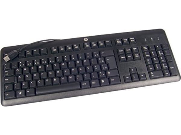 HP USB keyboard - Danish layout