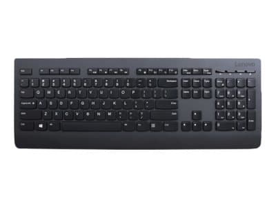 Lenovo Professional - Tangentbord - trådlös - 2.4 GHz - finska Svart