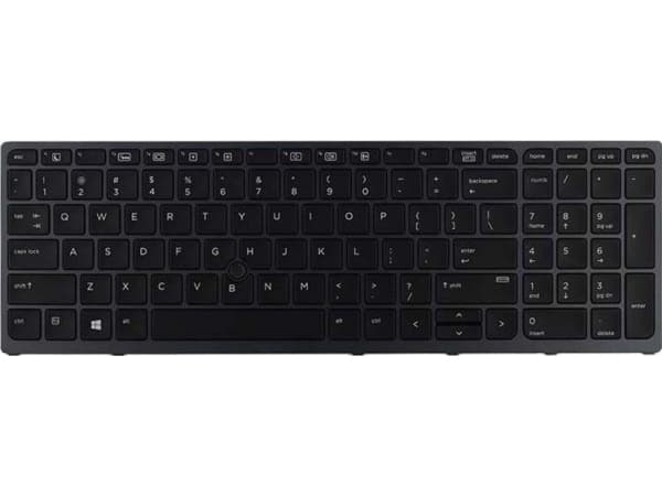 HP Backlit keyboard assembly (Netherlands) Tastatur