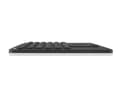 Miniatyrbild 3 av 5: Keysonic KSK-5230 IN - Tangentbord - med pekplatta - USB - amerikansk - svart / vit