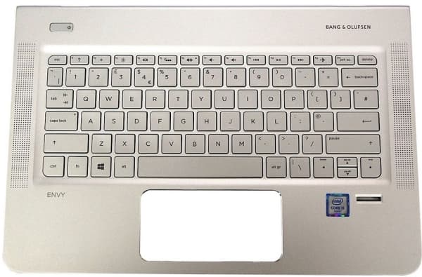 HP 829305-041, Underhölje + tangentbord, tyska, HP, ENVY 13-d000, 13-d099, 13-d100, 13-d199