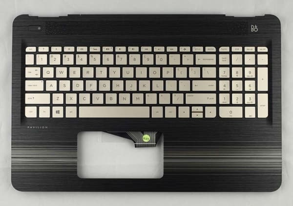 HP 858971-071 kannettavan tietokoneen varaosa Kotelon pohja + näppäimistö