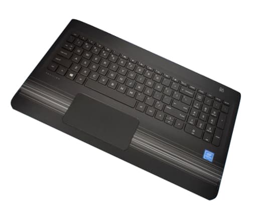 HP 862648-DH1, Underhölje + tangentbord, Nordic, HP, 15-bk000