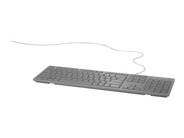 Dell KB216 - Tangentbord - USB - QWERTY - USA, internationellt - grå Grå
