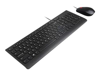 Lenovo Essential Wired Combo - Tastatur og mussett - USB - Fransk