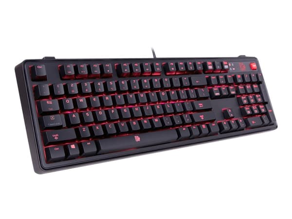 Tt eSPORTS MEKA PRO - Tangentbord - bakgrundsbelyst - USB - tysk - tangentbrytare: CHERRY MX Blue