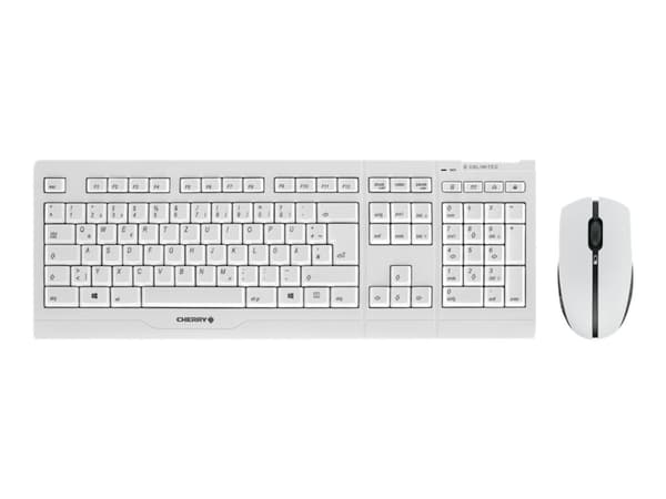 CHERRY B.UNLIMITED 3.0 tastatur Mus inkludert RF kabel-fri Tysk Grå