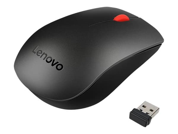 Lenovo Essential Wireless Combo - Sats med tangentbord och mus - trådlös - 2.4 GHz - Svenska/finska