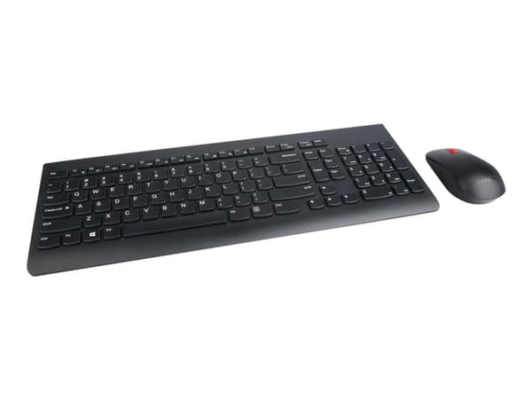 Lenovo Essential Wireless Combo - Sats med tangentbord och mus - trådlös - 2.4 GHz - Svenska/finska