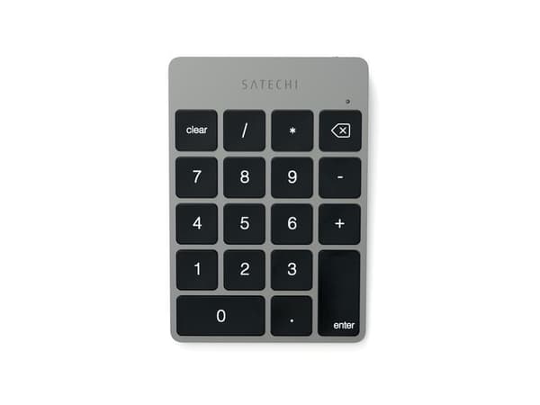 Satechi ST-SALKPM, Bluetooth, 18, Kannettava tietokone/PC, Harmaa