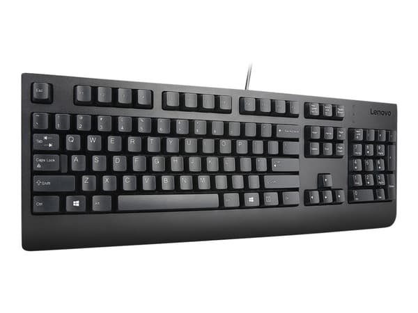 Lenovo Preferred Pro II - Tangentbord - USB - QWERTY - USA med eurosymbol - svart
