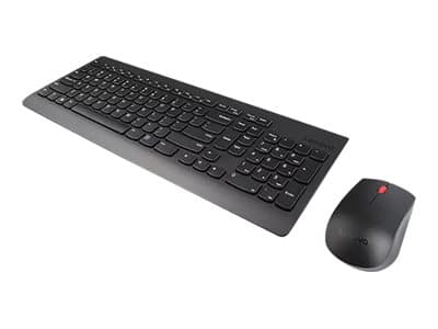 Lenovo 4X30M39472, Täysikokoinen (100 %), Langaton, Langaton RF, Mekaaninen, Musta, Sisältää hiiren
