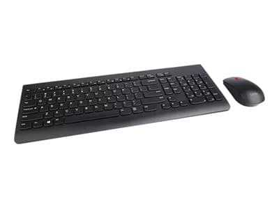Lenovo 4X30M39472, Täysikokoinen (100 %), Langaton, Langaton RF, Mekaaninen, Musta, Sisältää hiiren