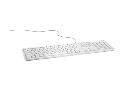 Dell KB216 - Tastatur - USB - QWERTY - US International - hvit Hvit