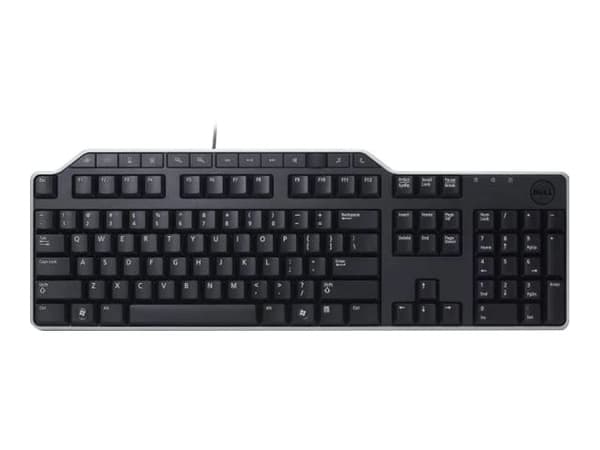 Dell Keyboard KB-522 Business Multimedia, Wired, Keyboard layout Russian, Black, Wireless connection No, Russian, USB 2.0, Numeric keypad