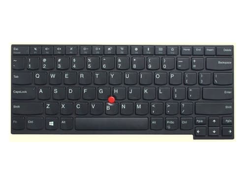Lenovo - Ersättningstangentbord för bärbar dator - med Trackpoint, UltraNav - dansk - FRU