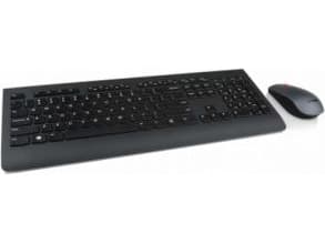 Lenovo Professional - Sats med tangentbord och mus - trådlös - 2.4 GHz - USA med eurosymbol