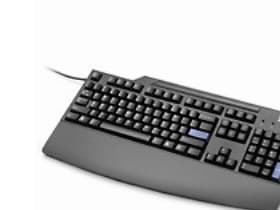 Lenovo Business Black Preferred Pro USB Keyboard BE UK, Langallinen, USB, Musta
