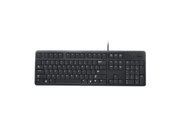 Dell KB212-B QuietKey - Tangentbord - USB - för Chromebook 11; Latitude 3540, 3540 BTX