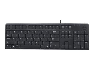 Dell KB212-B QuietKey - Tangentbord - USB - för Chromebook 11; Latitude 3540, 3540 BTX Svart