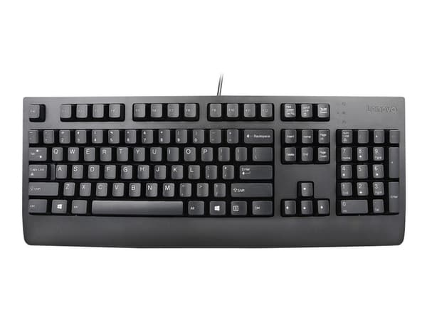 Lenovo Preferred Pro II - Tangentbord - USB - QWERTY - USA/Europa - svart - FRU