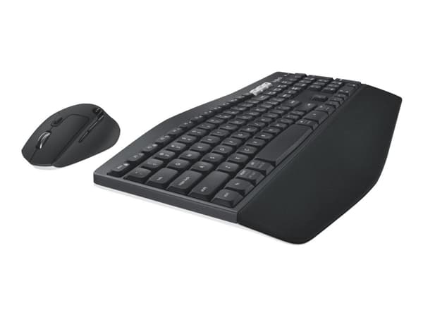 Logitech MK850, Standard, Trådløs, Bluetooth, QWERTY, Lajittelu, Mus inkluderet, UK layout
