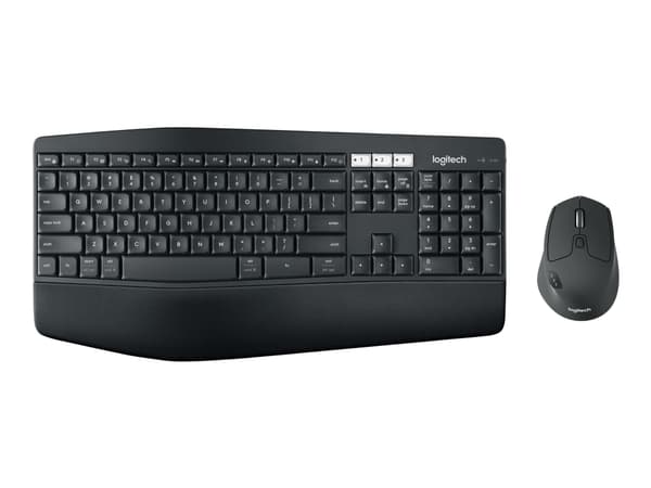 Logitech MK850, Standard, Trådløs, Bluetooth, QWERTY, Lajittelu, Mus inkluderet, UK layout