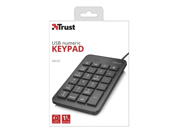 Trust XALAS - Tastegruppe - USB