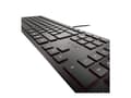 Pikkukuva 5 / 5: CHERRY KC 6000 Slim, Täysikokoinen (100 %), Langallinen, USB, AZERTY, Musta
