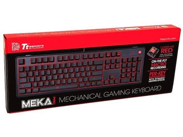 Thermaltake MEKA PRO Cherry MX Rött tangentbord (KB-MGP-RDBDUS-01)