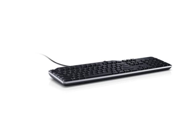 DELL 580-17675, Fullstor (100 %), Kabel, USB, AZERTY, Svart