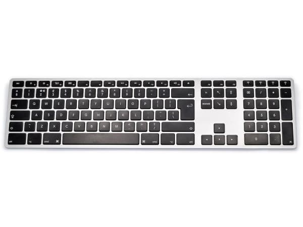 Matias FK418BTB-UK Keyboard Wireless Silver UK (FK418BTB-UK)