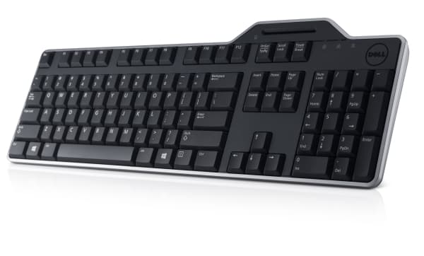 Dell KB813 Smartcard - Tangentbord - USB - QWERTY - norsk - svart