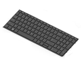 HP Premium - Ersättningstangentbord för bärbar dator - bakgrundsbelyst - fransk - för ProBook 450 G5 Notebook