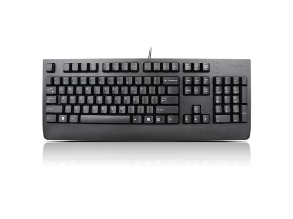 Lenovo Preferred Pro II, Täysikokoinen (100 %), Langallinen, Musta