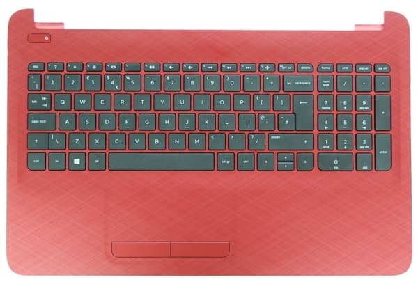 HP 813979-031, Underhölje + tangentbord, Engelska (Storbritannien), HP, Pavilion 15-ac, 15-af