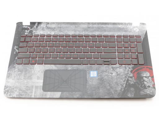 HP 836099-071, Kabinett + tastatur, Spansk, Bakgrunnsbelyst tastatur, HP, Star Wars Edition 15