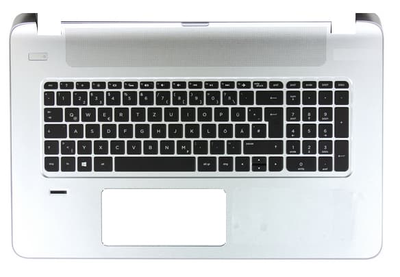 HP 763935-071, Underhölje + tangentbord, Spansk, Tangentbord med bakgrundsbelysning, HP, Envy 17-k