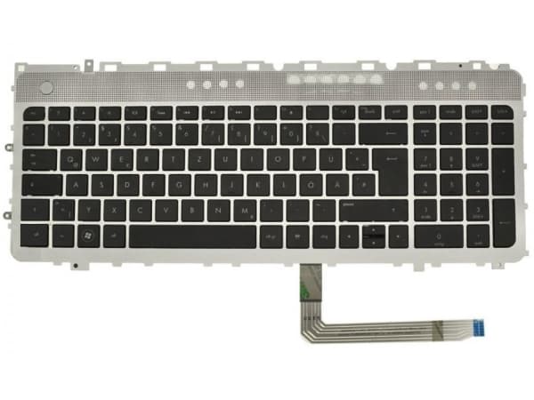 HP 668058-031, Tangentbord, Engelska (Storbritannien), HP
