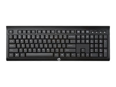 HP K2500 - Tangentbord - trådlös - 2.4 GHz - finska - för Pavilion 24, 27, 510, 590, 595, TP01
