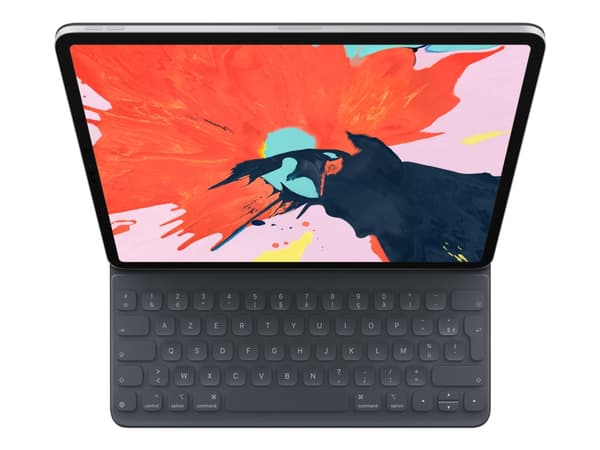 Apple Smart - Tangentbord och foliefodral - Apple Smart connector - amerikansk - för 11-inch iPad Pro (1:a generation, 2a generation)