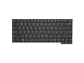 Miniatyrbild 2 av 3: Chicony - Ersättningstangentbord för bärbar dator - med Trackpoint - bakgrundsbelyst - QWERTY - Nordisk - FRU - för ThinkPad E480; E490; L380; L390;