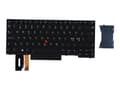 Miniatyrbild 1 av 3: Chicony - Ersättningstangentbord för bärbar dator - med Trackpoint - bakgrundsbelyst - QWERTY - Nordisk - FRU - för ThinkPad E480; E490; L380; L390;