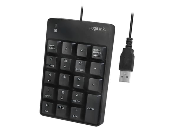 LogiLink ID0184, 19, Laptop, 1,6 m, Sort Sort