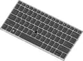 Miniatyrbilde 2 av 2: HP - Erstatningstastatur for bærbar PC - med pekepinne - bakbelysning - Europa - for EliteBook 735 G5 Notebook, 735 G6 Notebook, 830 G5 Notebook, 830