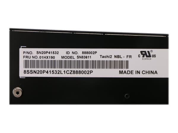 Lenovo - Ersättningstangentbord för bärbar dator - med Trackpoint, UltraNav - fransk - FRU - för ThinkPad P52s 20LB, 20LC; T580 20L9, 20LA