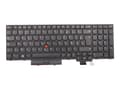 Miniatyrbild 1 av 5: Lenovo - Ersättningstangentbord för bärbar dator - med Trackpoint, UltraNav - fransk - FRU - för ThinkPad P52s 20LB, 20LC; T580 20L9, 20LA
